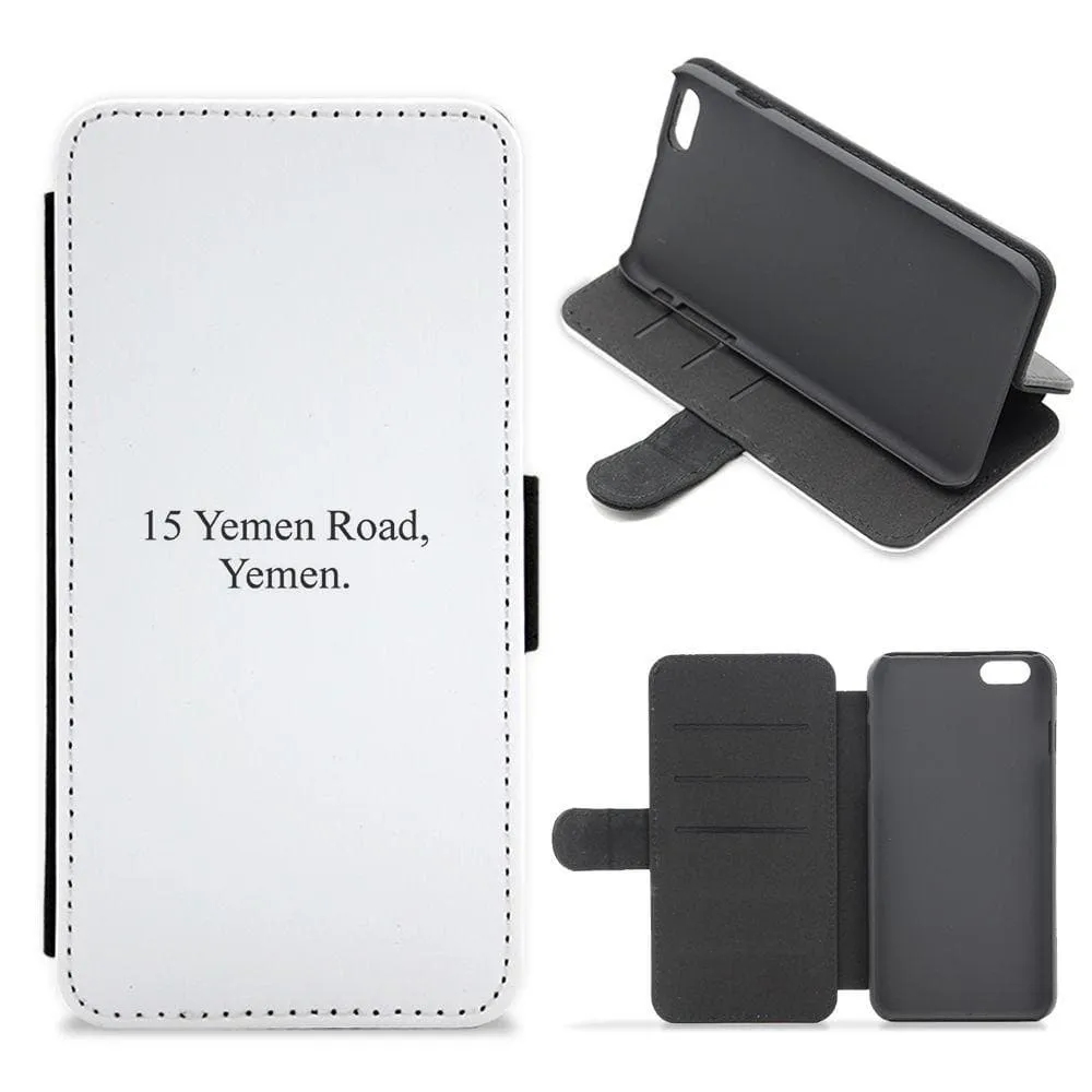 15 Yemen Road, Yemen Flip Wallet Phone Case