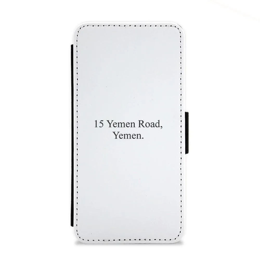 15 Yemen Road, Yemen Flip Wallet Phone Case