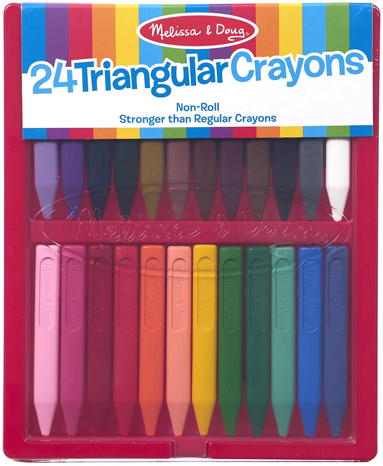 24 triangle crayons-4136