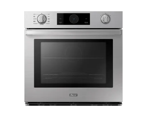 30" Steam-Assisted Single Wall Oven, Silver Stainless Steel