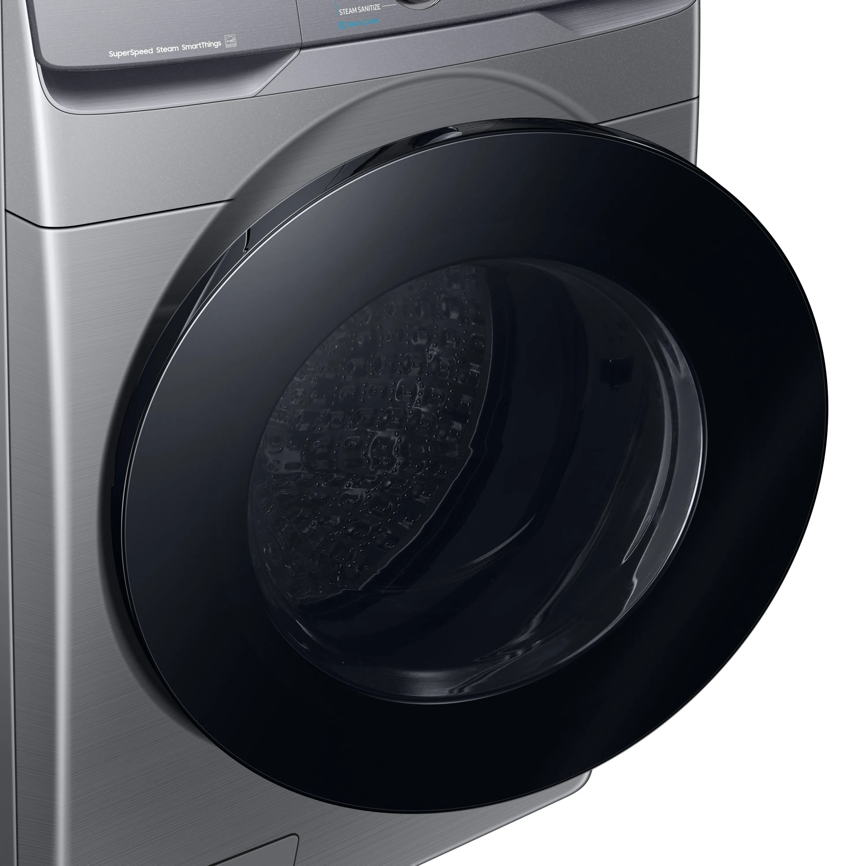 4.5 cu. ft. Large Capacity Smart Front Load Washer with Super Speed Wash in Platinum - (WF45B6300AP)