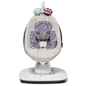 4Moms - MamaRoo 5 Multi-Motion Baby Swing (Grey)   Newborn Insert (Grey/Plush)