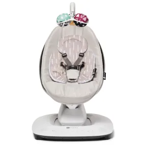 4Moms - MamaRoo 5 Multi-Motion Baby Swing (Grey)   Newborn Insert (Sand/Plush)