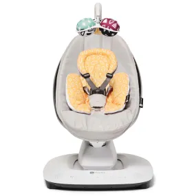 4Moms - MamaRoo 5 Multi-Motion Baby Swing (Grey)   Newborn Insert (Yellow/Mesh)