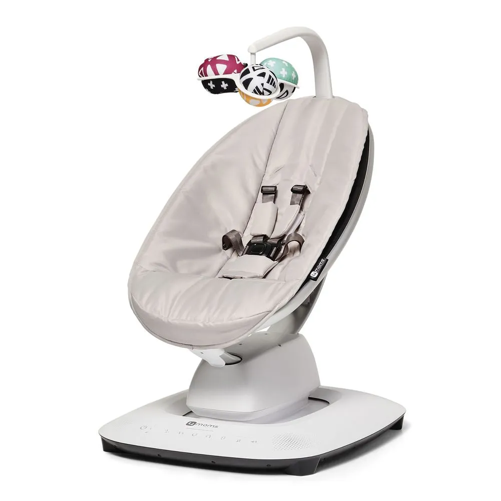 4Moms MamaRoo 5.0 Multi-Motion Baby Swing - Grey Classic (86870) (Open Box)