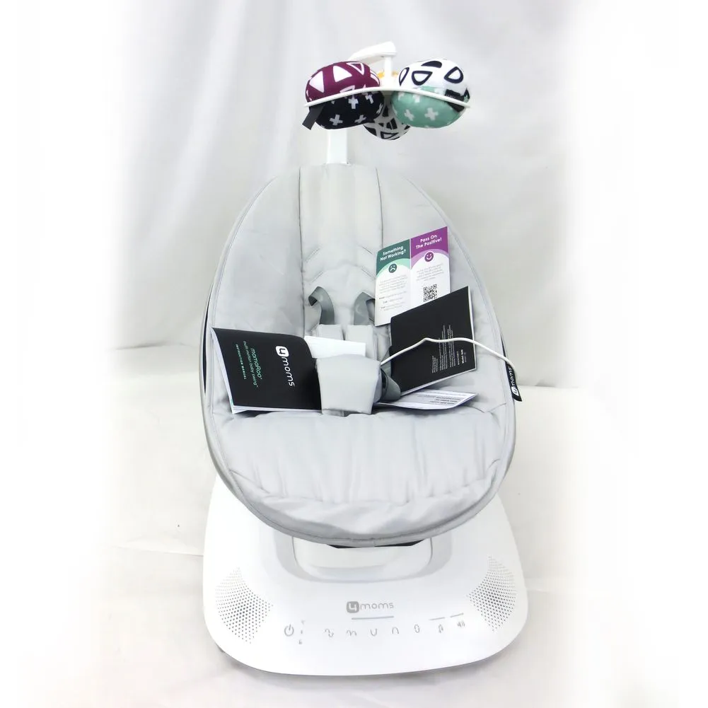 4Moms MamaRoo 5.0 Multi-Motion Baby Swing - Grey Classic (86870) (Open Box)