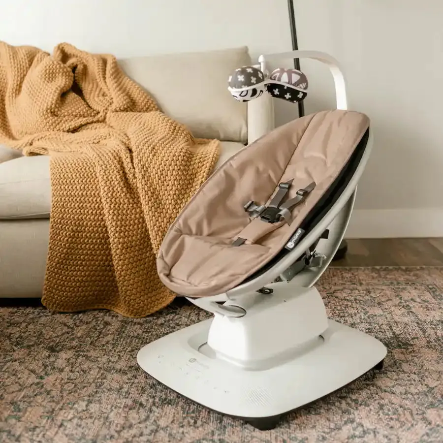 4Moms Mamaroo Multi-Motion Baby Swing (Sandstone)