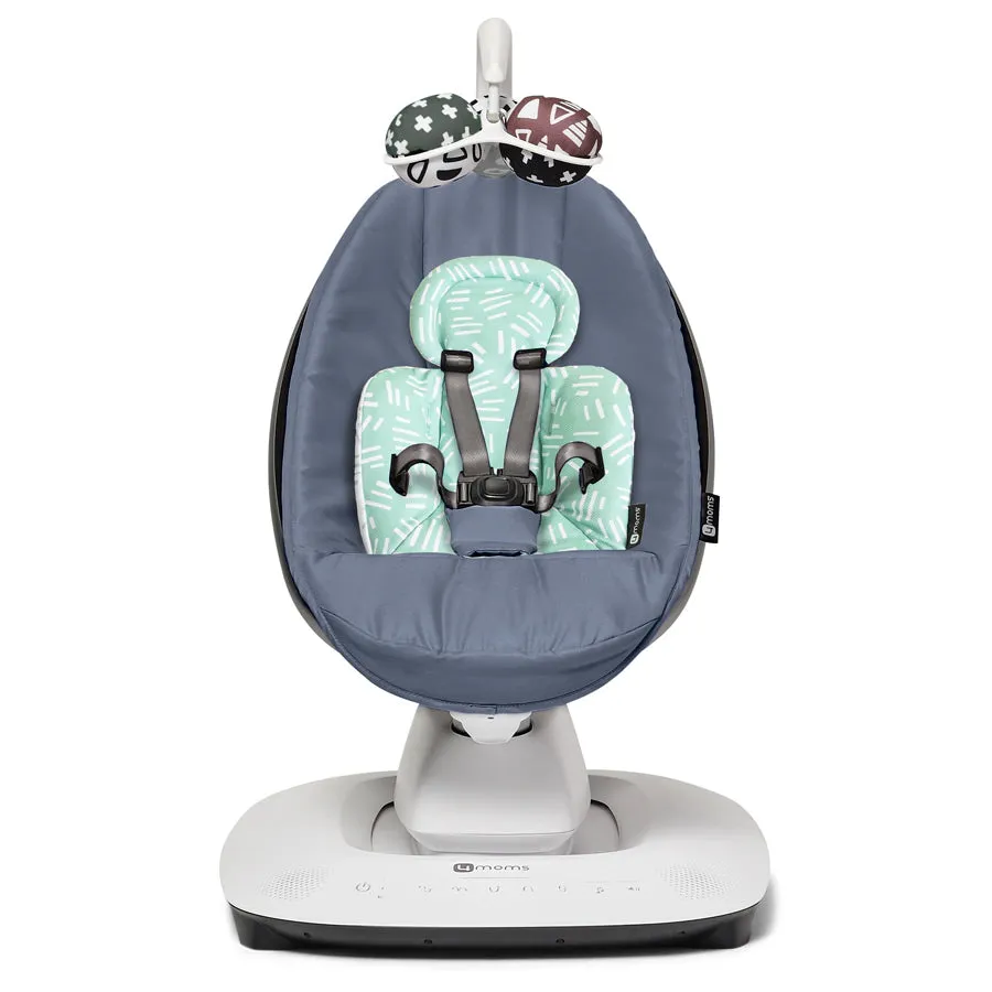 4Moms Mamaroo Multi-Motion Baby Swing (Slate Blue)   Newborn Insert