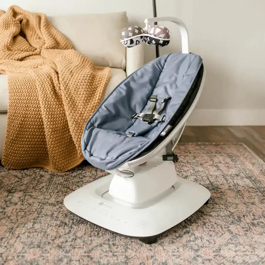 4Moms Mamaroo Multi-Motion Baby Swing (Slate Blue)