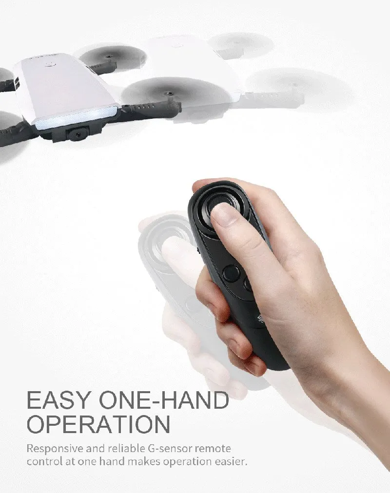 720P WIFI FPV Selfie Drone With Gravity Sensor APP Control Altitude Hold RC Quadcopter Toy