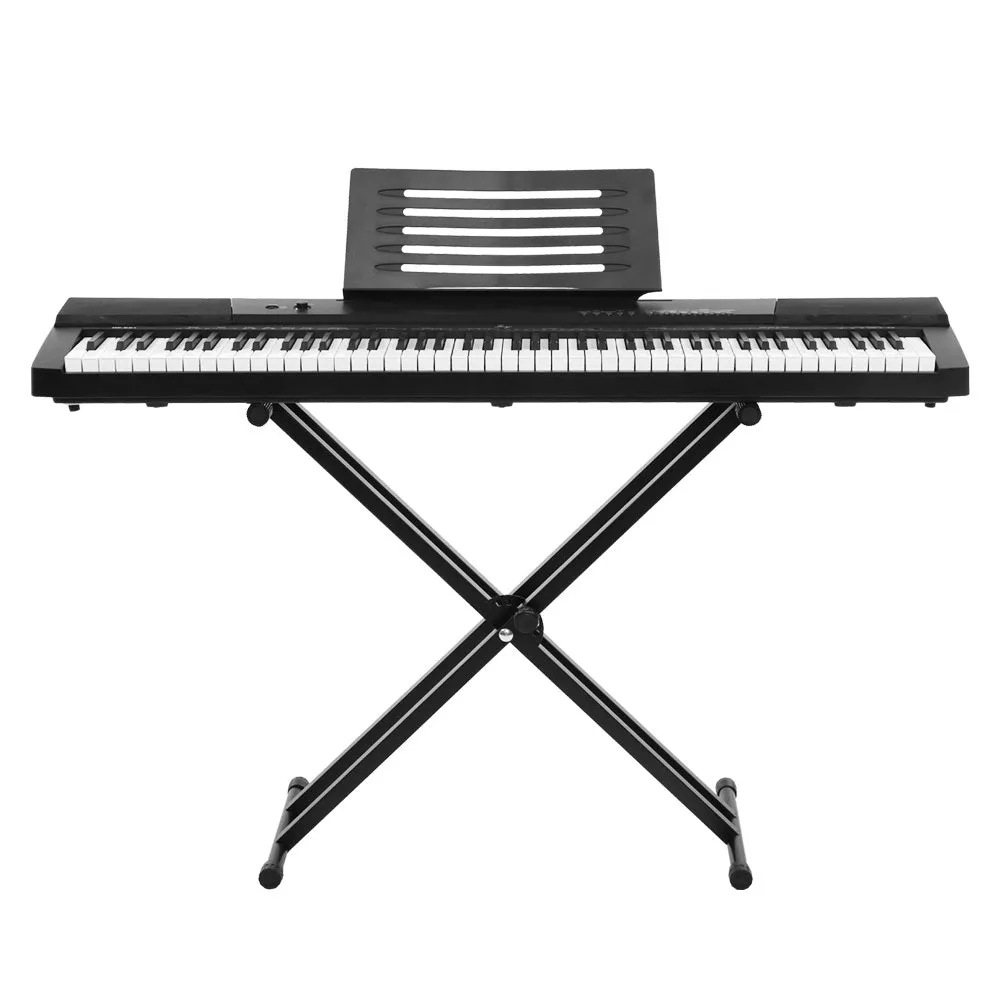 88-Key Digital Piano Keyboard w/ Stand, Sustain Pedal - Alpha