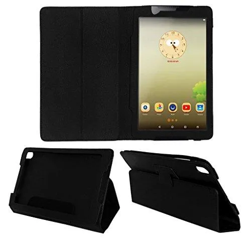 Acm Executive Flip Flap Case for Lenovo Tab 3 8 Tablet Full Cover Black