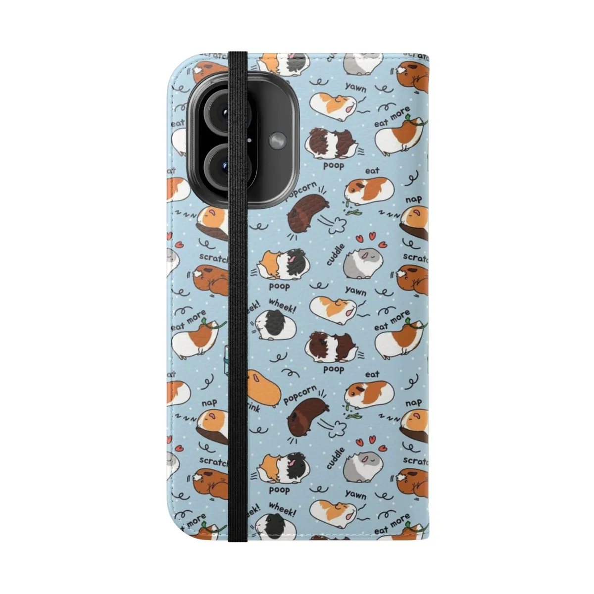 Adorable Guinea Pig Daily To-Do List Flip Cover Phone Case