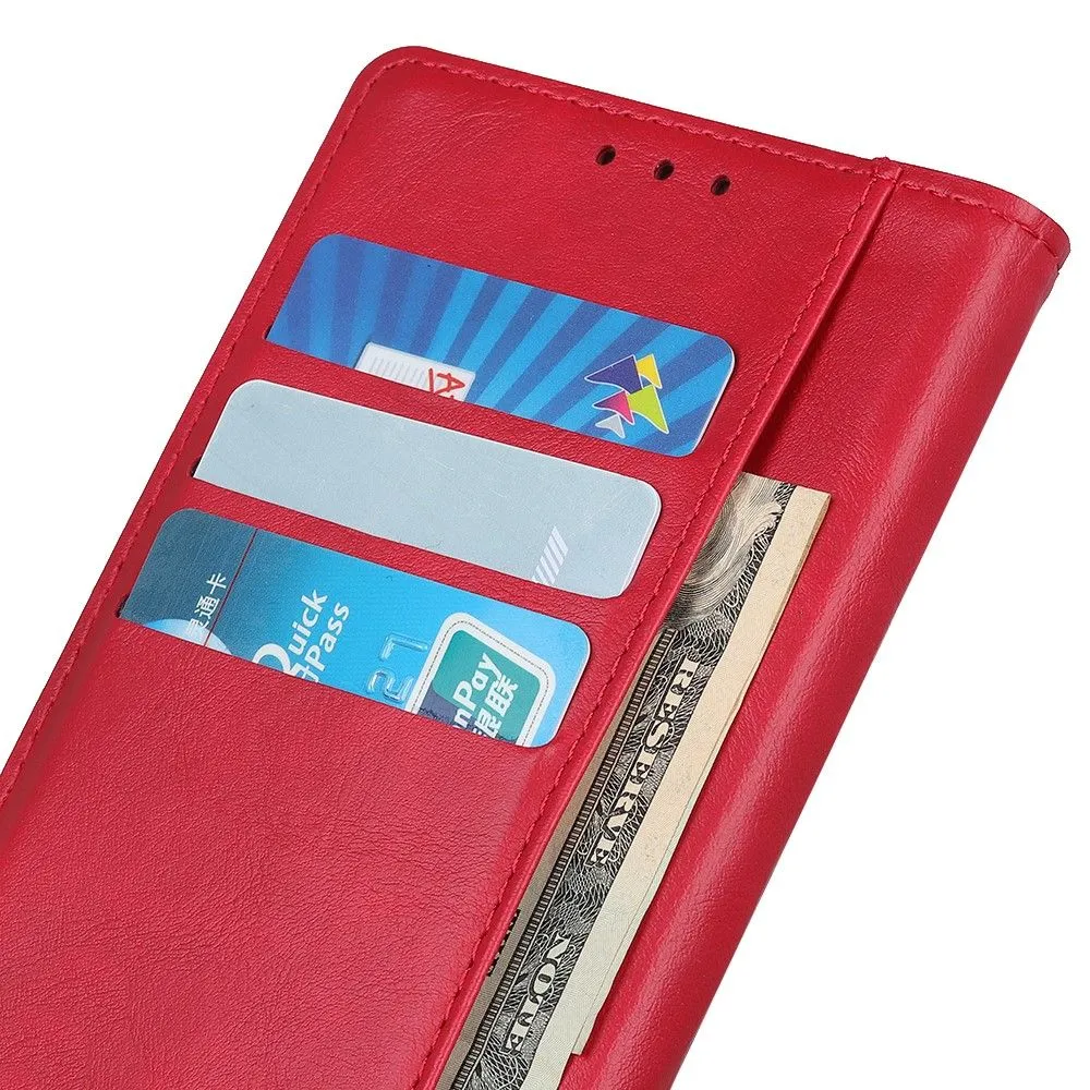 Alpha Motorola Edge X30 flip case - Red