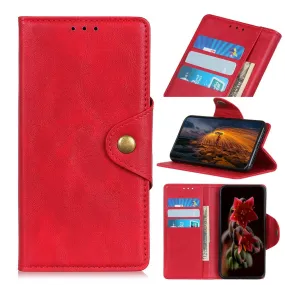 Alpha Motorola Edge X30 flip case - Red