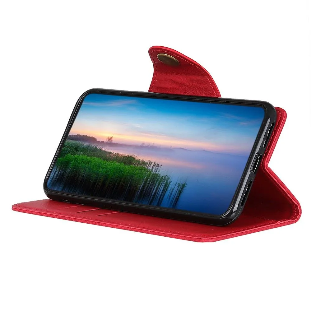 Alpha Motorola Edge X30 flip case - Red