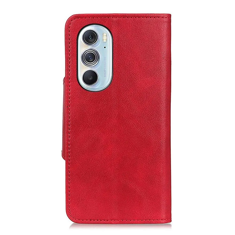 Alpha Motorola Edge X30 flip case - Red