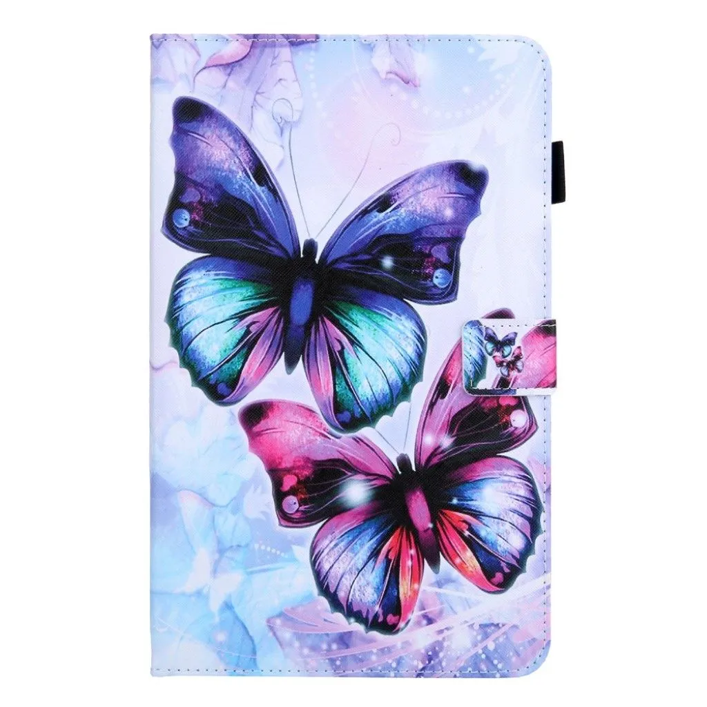 Amazon Fire HD 8 (2020) pattern leather flip case - Beautiful Butterfly