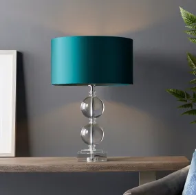 Amos Harewood Table Lamp Small