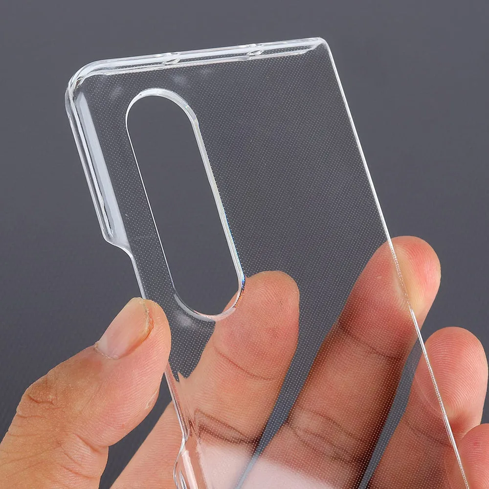 AMZER Frosted Transparent Shockproof Protective Case for Samsung Galaxy Z Fold3 5G