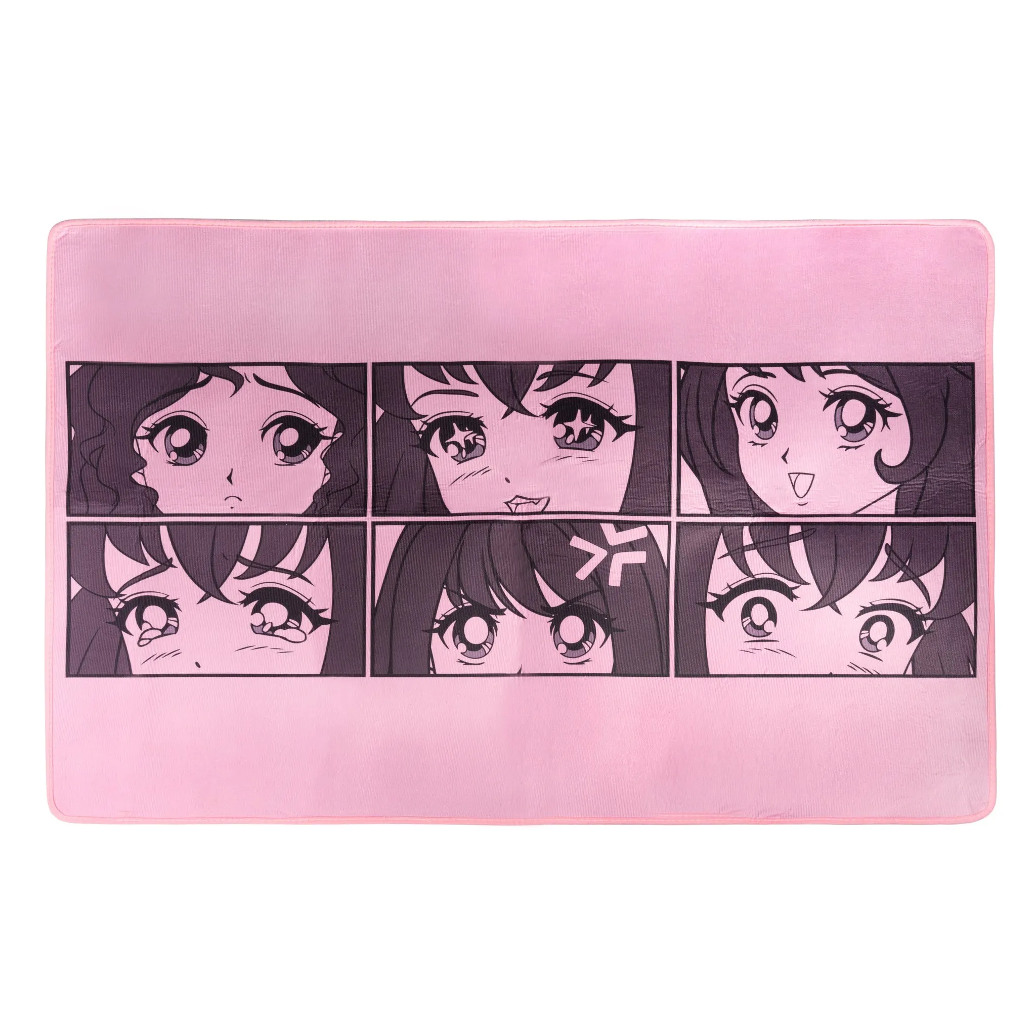 Anime Eyes Carpet Mat - Large Rectangular Rug