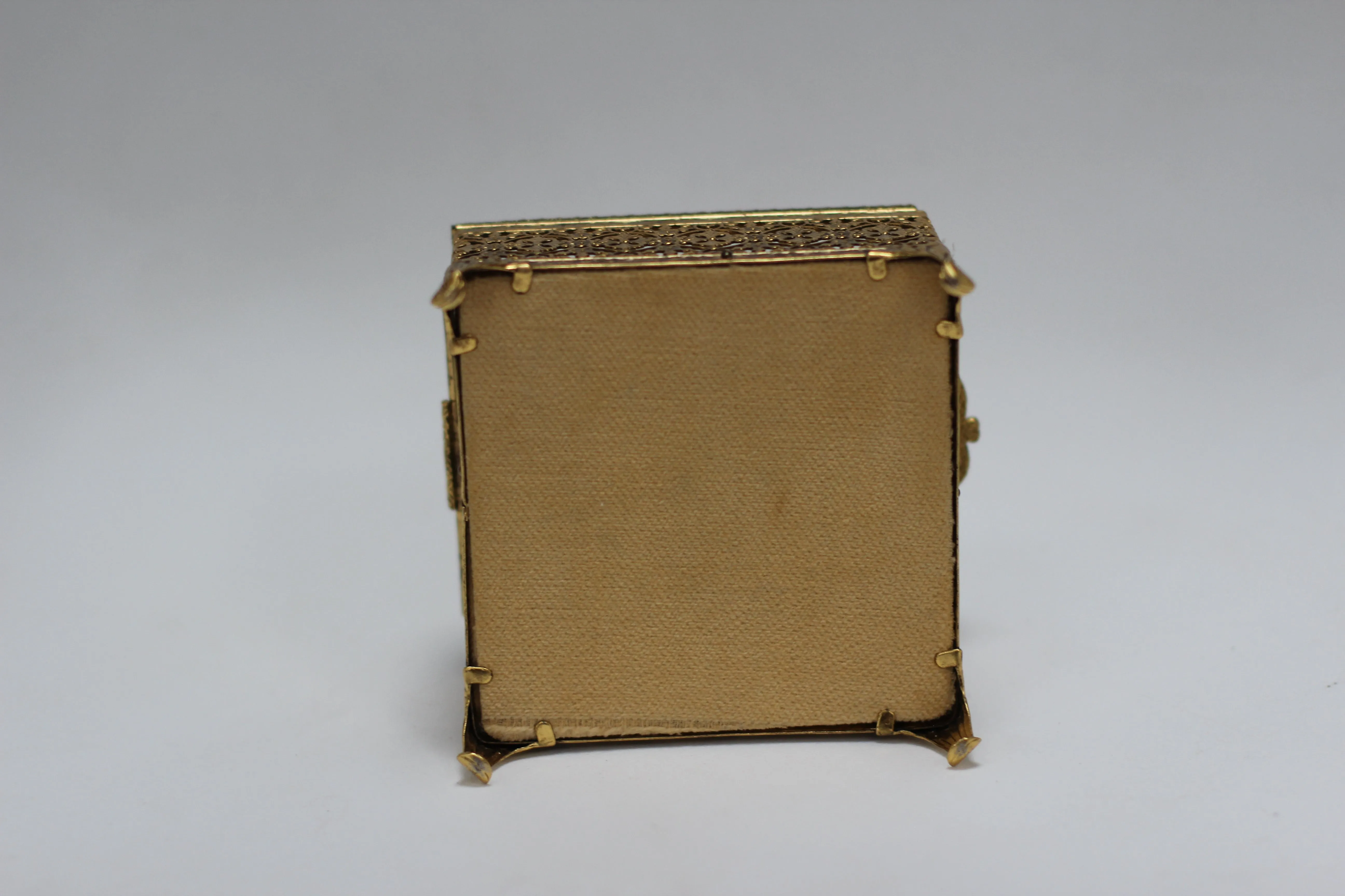 Antique Square Jewelry Box