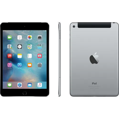 Apple 128GB iPad mini 4 (Wi-Fi   4G LTE, Space Gray)