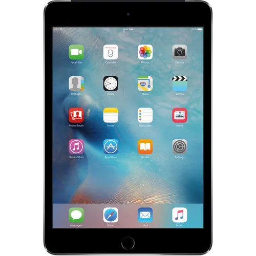 Apple 128GB iPad mini 4 (Wi-Fi   4G LTE, Space Gray)