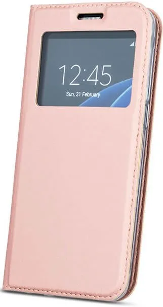 Apple iPhone 6 / 6S S-View Case - Rose Gold Pink