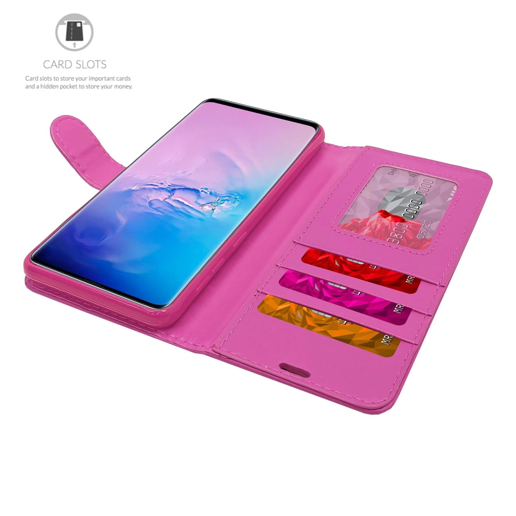 Apple iphone X / XS Flip Folio Book Wallet Case