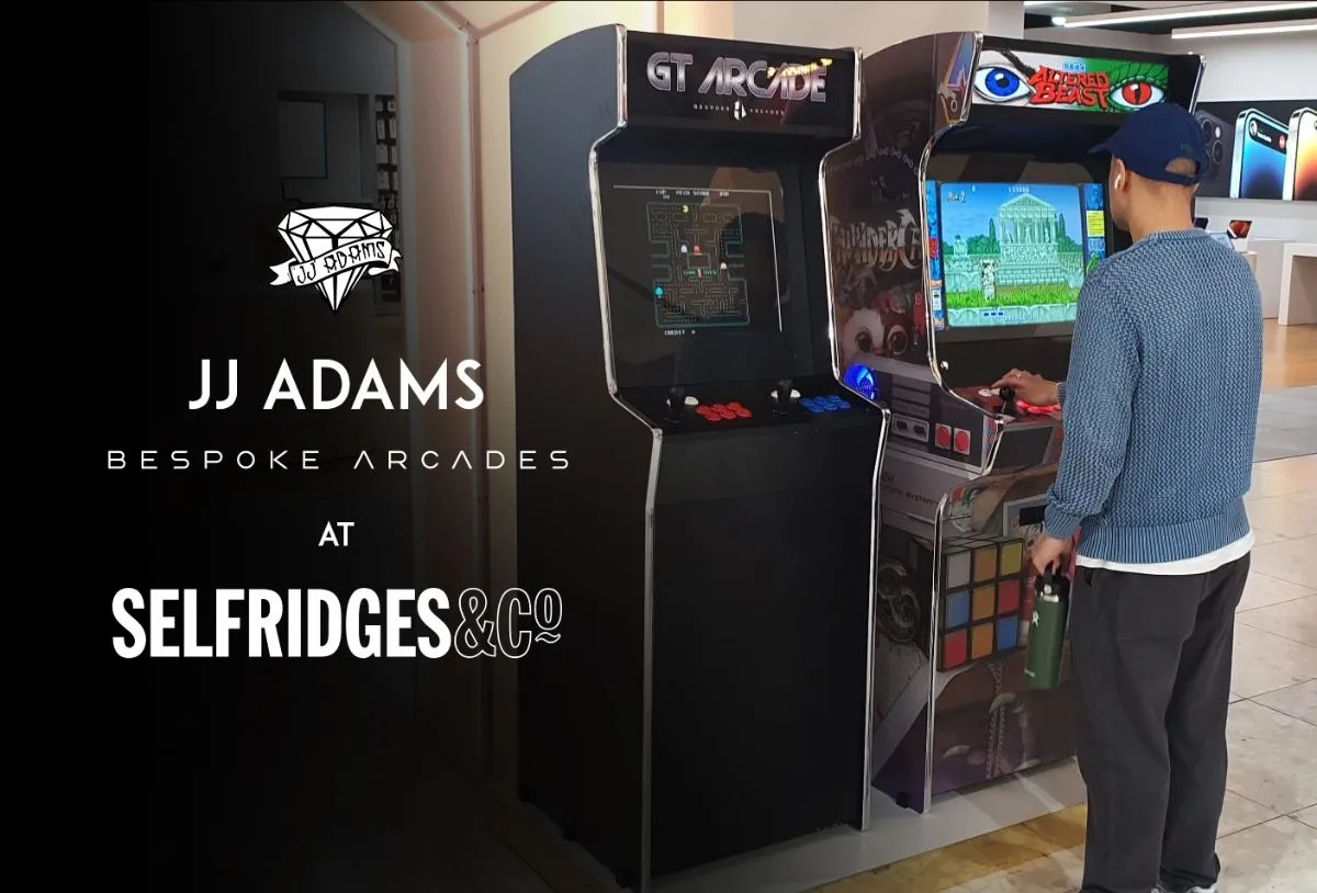 Arcade Game Cabinet Selfridge Edition by JJ Adams