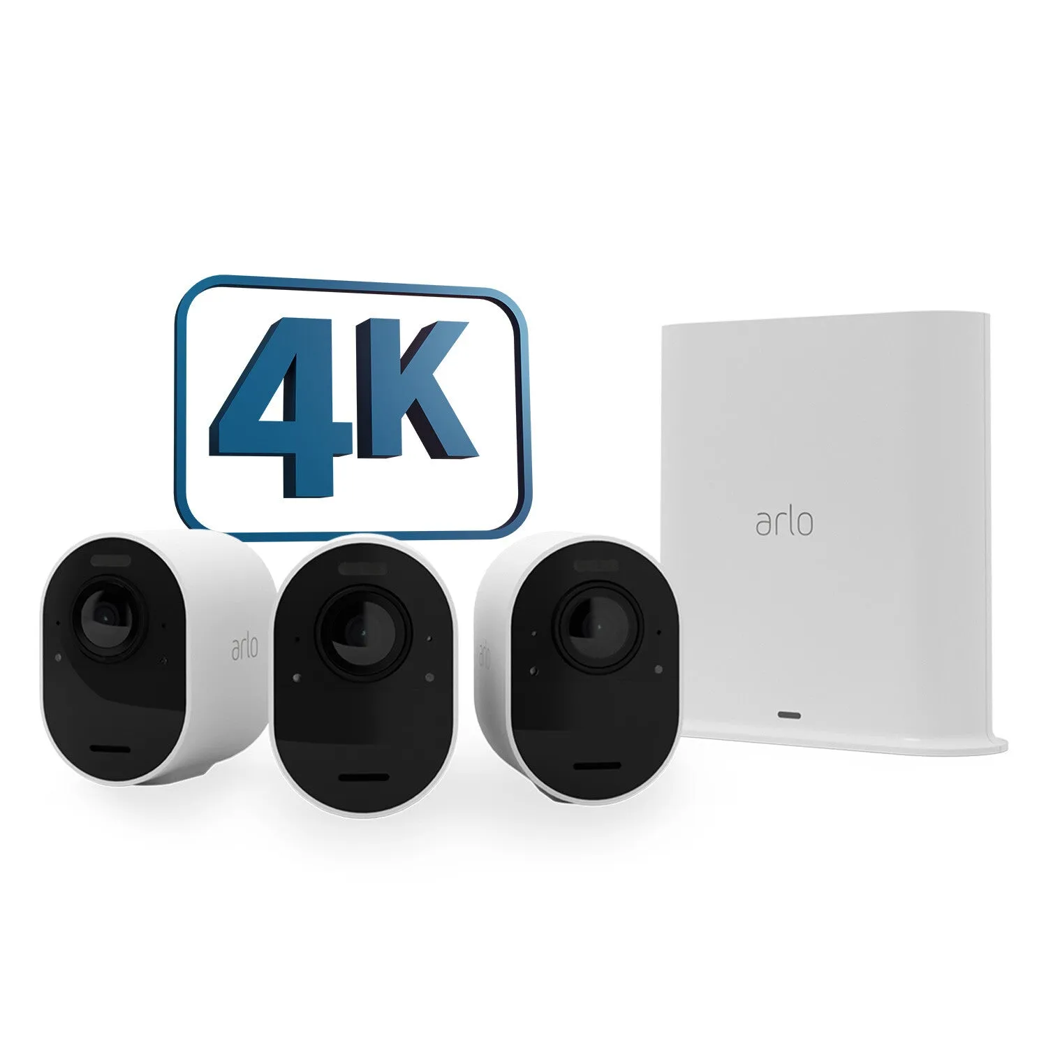 Arlo Ultra 2 Outdoor Security Camera, 3-cam kit