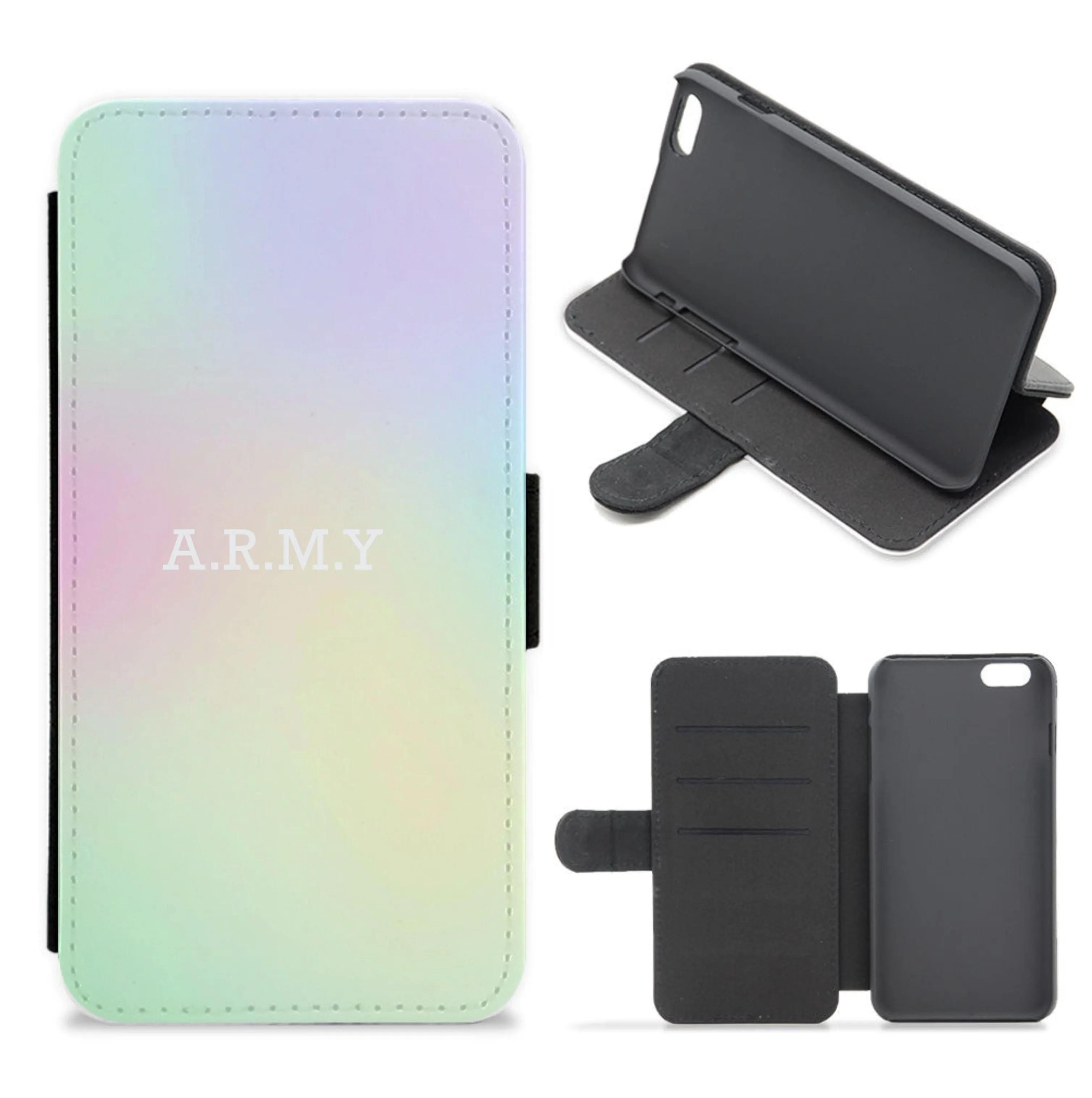 A.R.M.Y - K Pop Flip / Wallet Phone Case