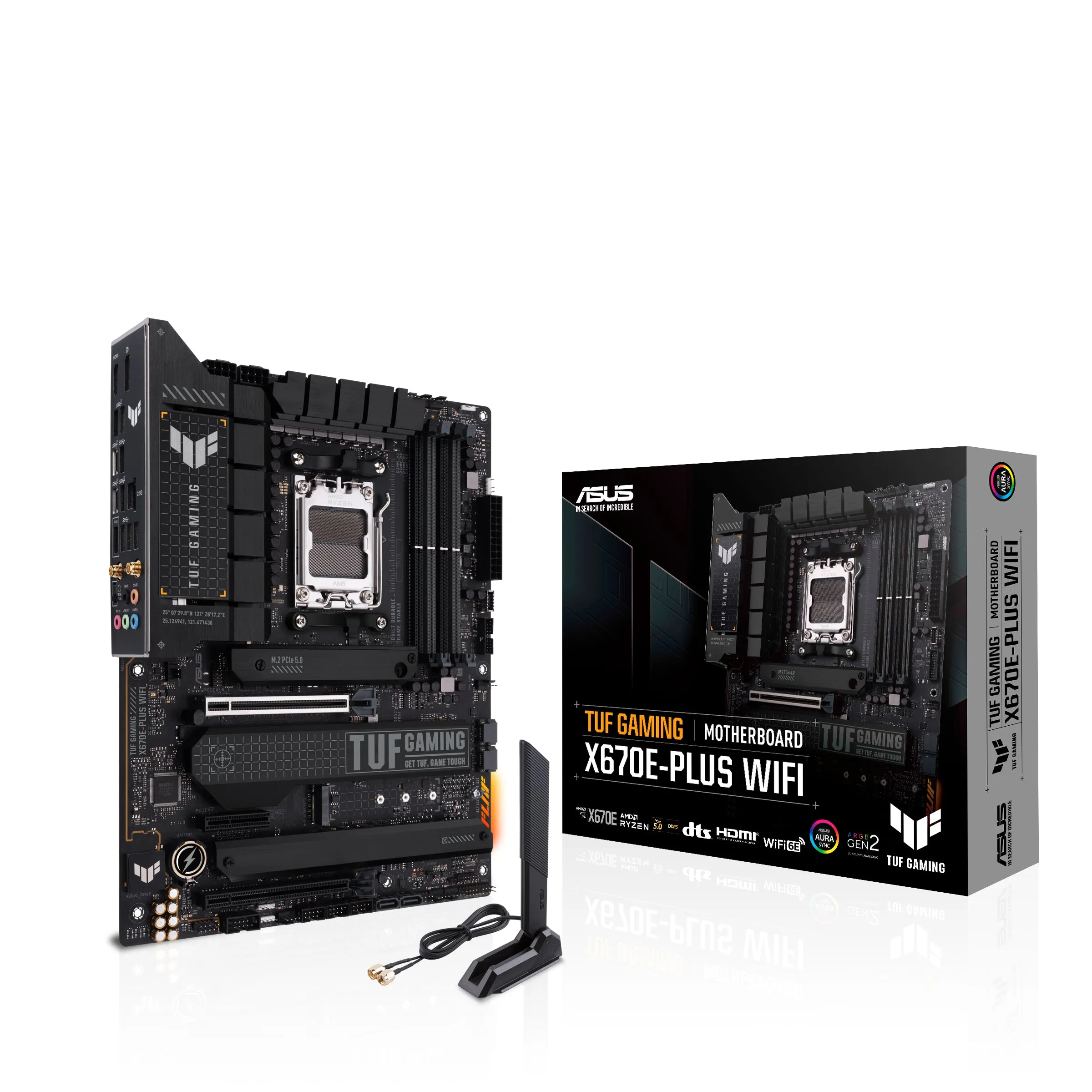 Asus Mainboard Tuf Gaming X670e-Plus Wifi - Atx - Socket Am5 - Amd X670e