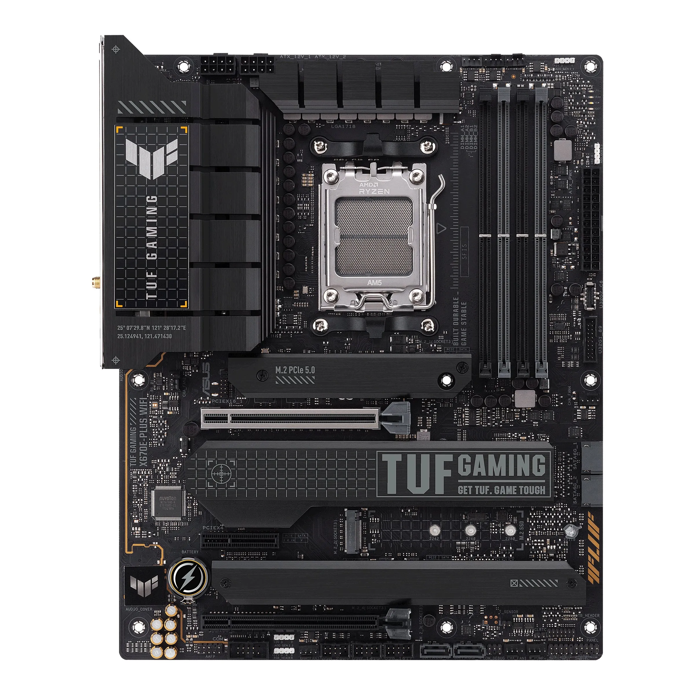 Asus Mainboard Tuf Gaming X670e-Plus Wifi - Atx - Socket Am5 - Amd X670e