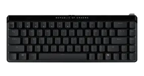 Asus Rog Falchion Ace - Keyboard - 65% Compact - With Touch Panel - Qwertz - German - Black Input Device