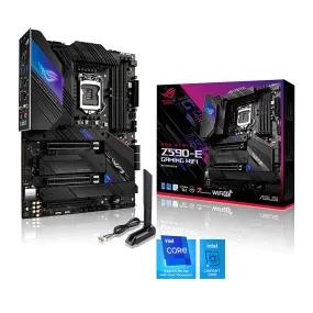 ASUS ROG Strix Z590-E Gaming (Wi-Fi) Motherboard 11th Gen Intel Core processors & 10th Gen Intel Core.