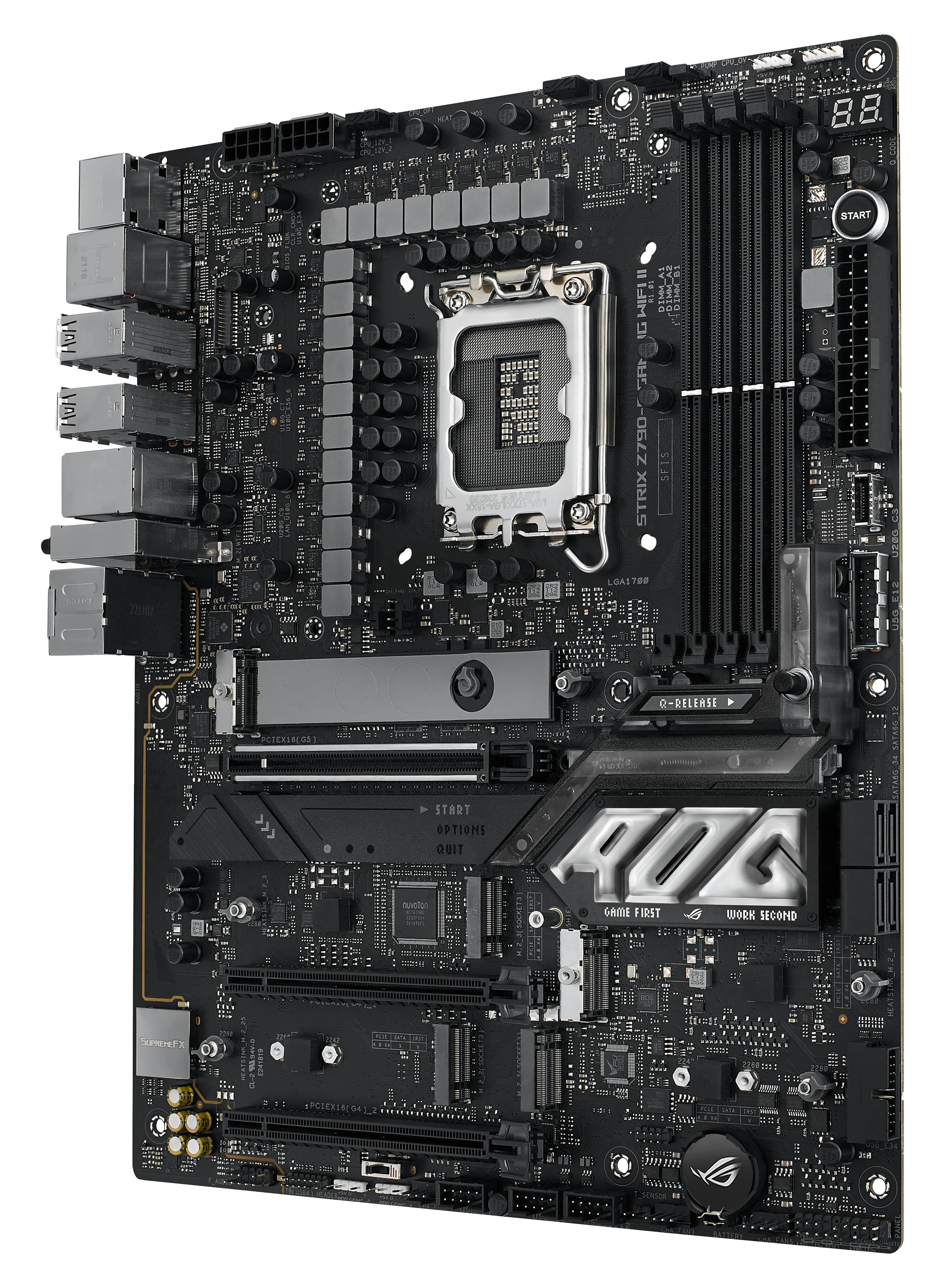 Asus Rog Strix Z790-E Gaming Wifi Ii - Motherboard - Atx - Lga1700 Socket - Z790 Chipset - Usb 3.2 Gen 1, Usb 3.2 Gen 2,