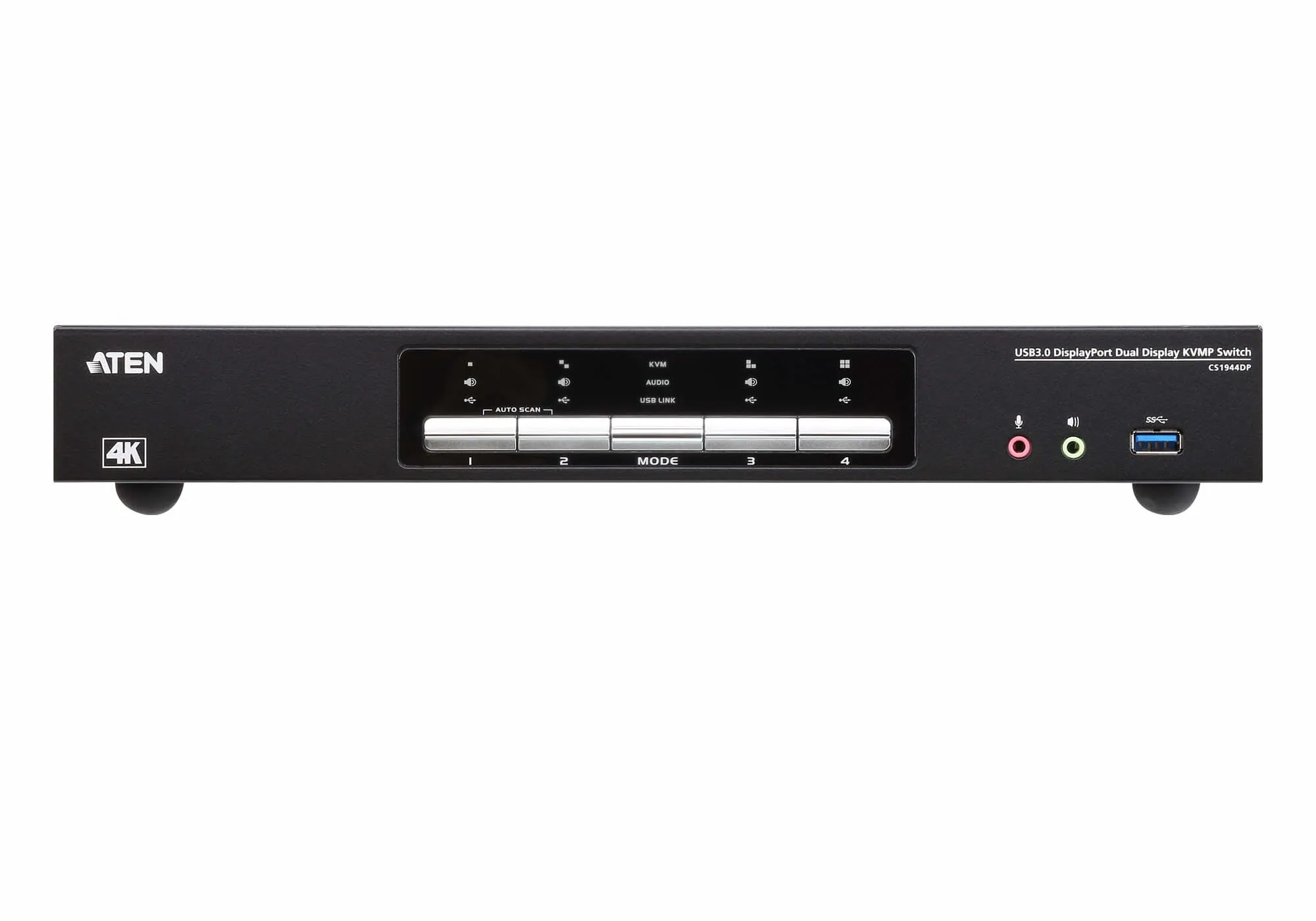 Aten Cs1944dp - Kvm / Audio / Usb Switch - 4 Ports