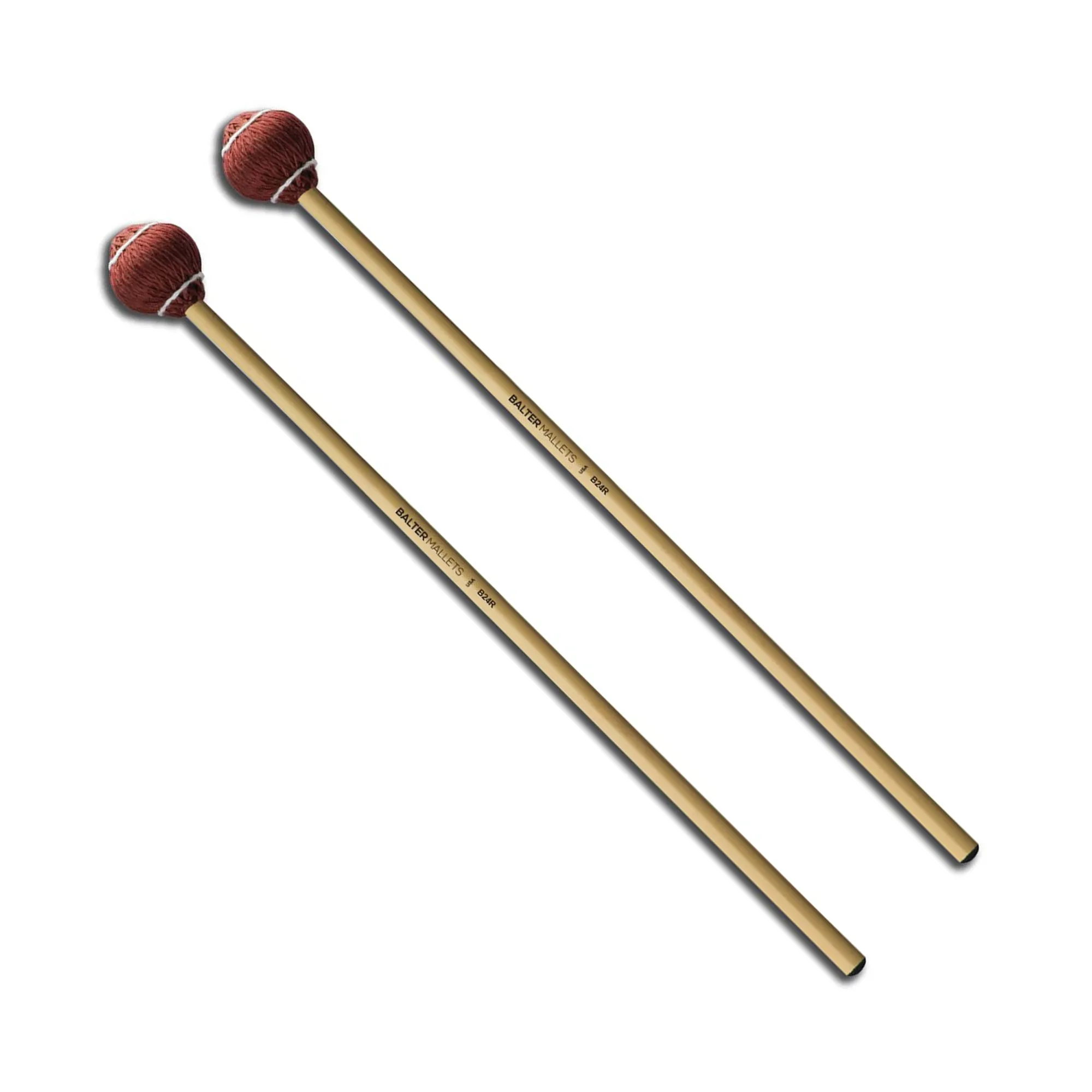 B24 - Pro Vibe - Soft, Red Cord Mallets