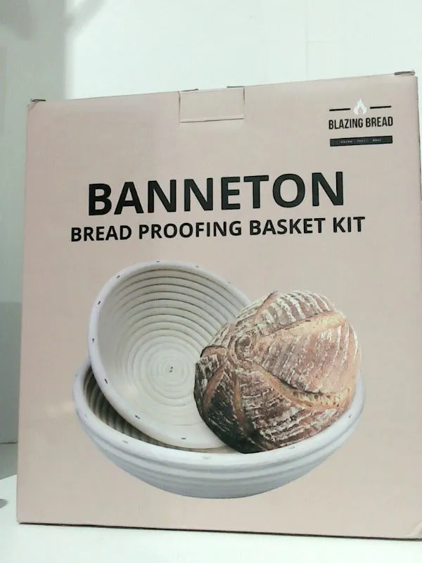 Banneton Bread Proofing Basket Kit Set of 2 for Sourdough