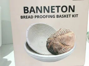 Banneton Bread Proofing Basket Kit Set of 2 for Sourdough