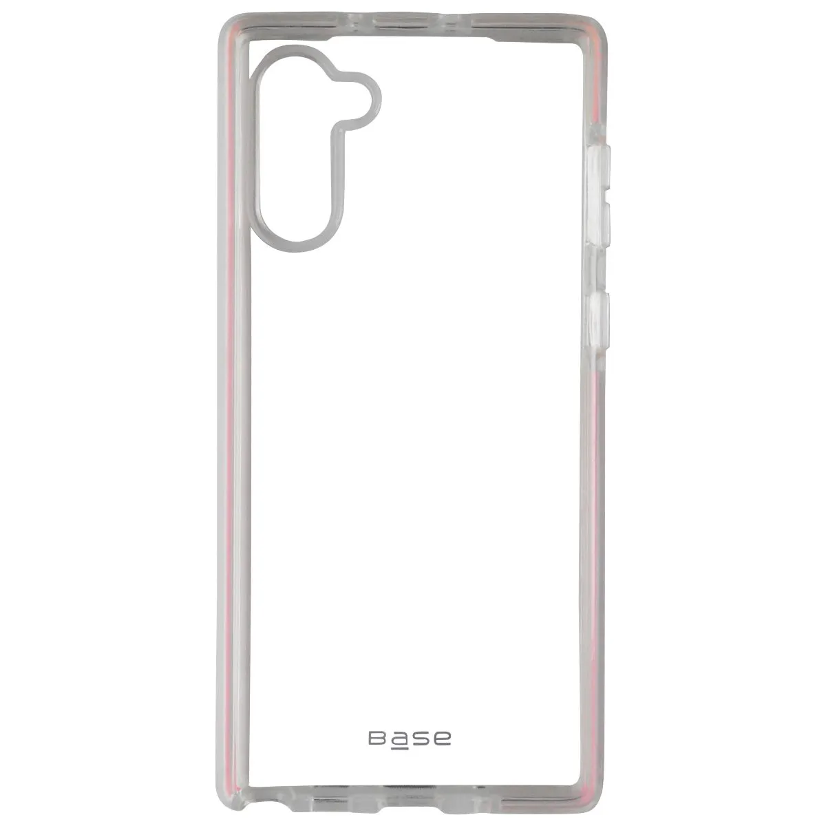 Base Border Line Series Gel Case for Samsung Galaxy Note10 - Clear/Pink