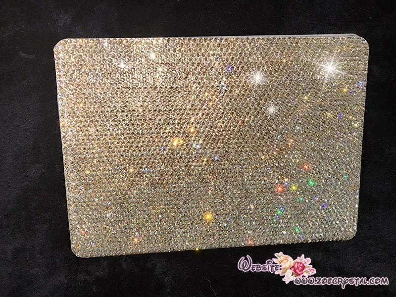 Bedazzled & Bling iPAD Air Pro Mini Case Covered with Swarovski or Czech Crystal Rhinestone Strass Sparkly Shinny Glittery Diamond