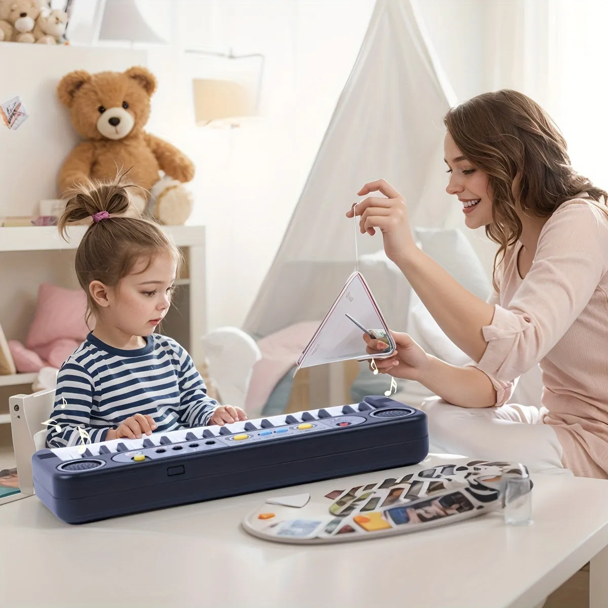 Beginner Electric Keyboard with Microphone Perfect Gift for Kids