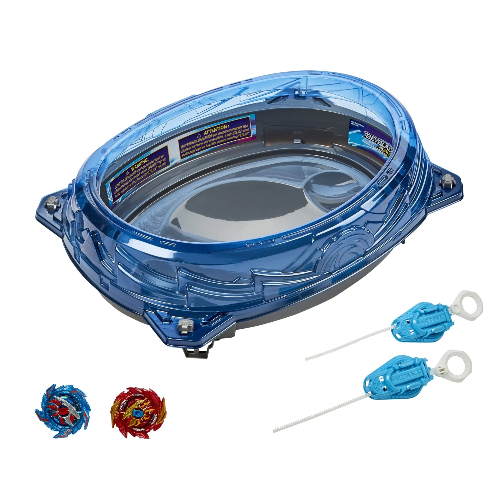 Beyblade Burst Surge Speedstorm Volt Knockout Battle Set - 2 Tops & Launchers