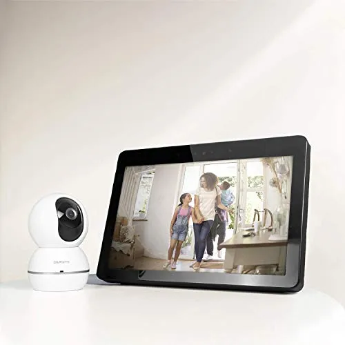 Blurams 1080p Dome Security Camera  Night Vision Works With Alexa