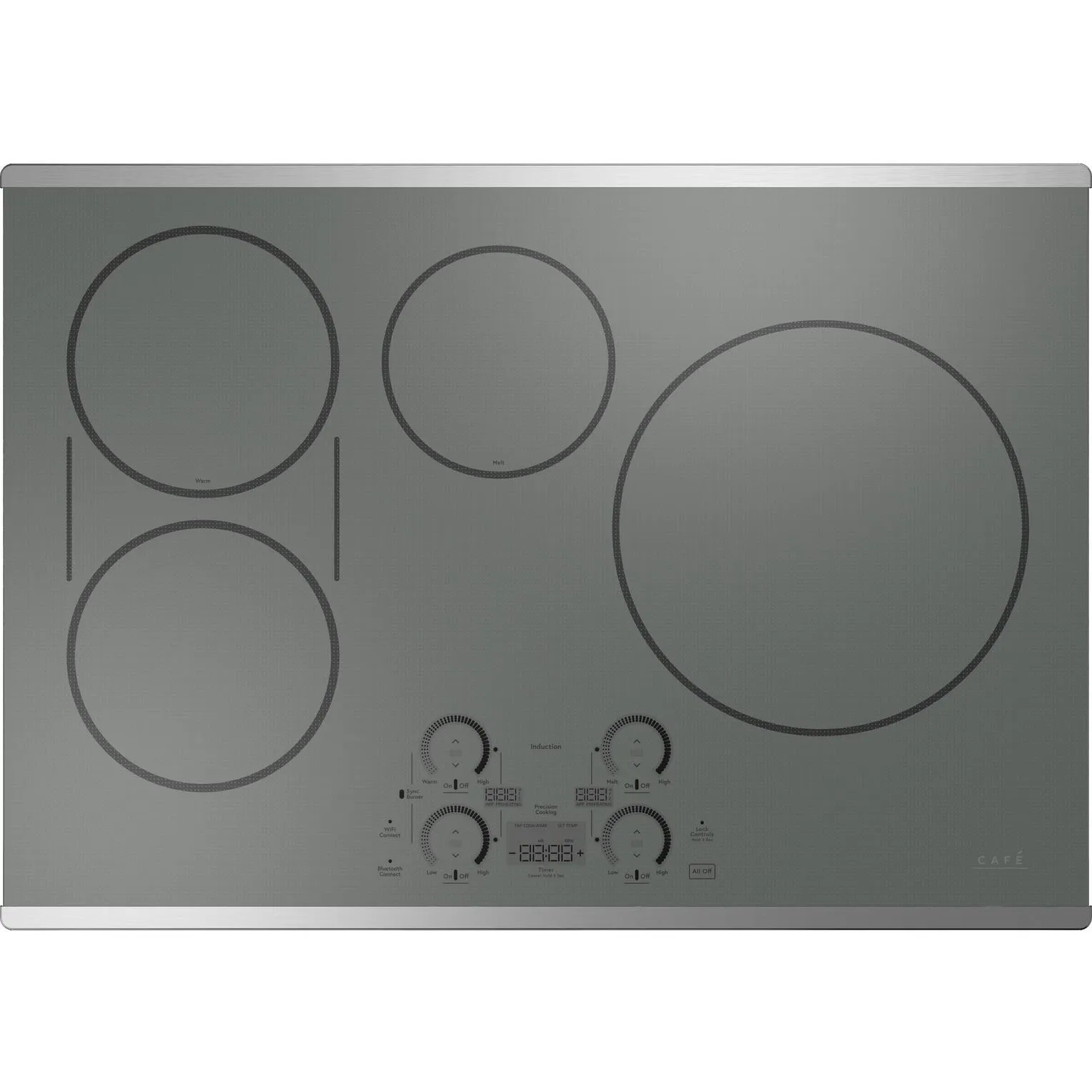 Café 30-inch Built-in Induction Cooktop with Wi-Fi CHP90302TSS