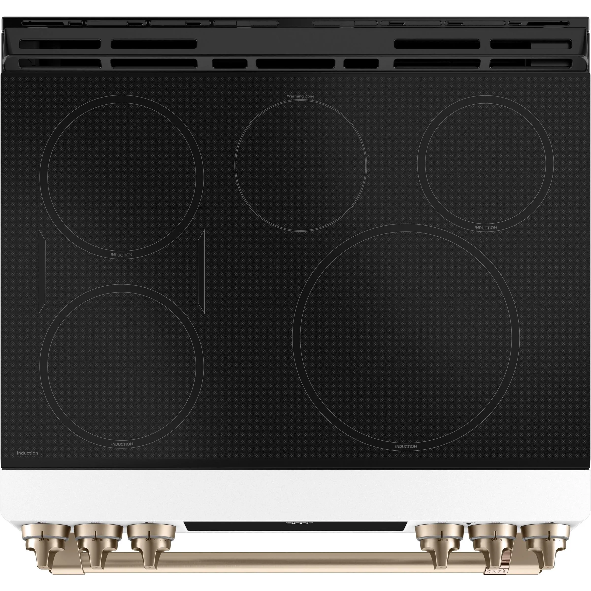 Café 30-inch Slide-in Induction Range with Warming Drawer CCHS900P4MW2