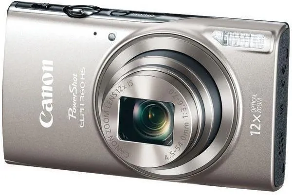 CANON 1078C001 20.2-Megapixel PowerShot ELPH 360 HS Digital Camera (Silver)